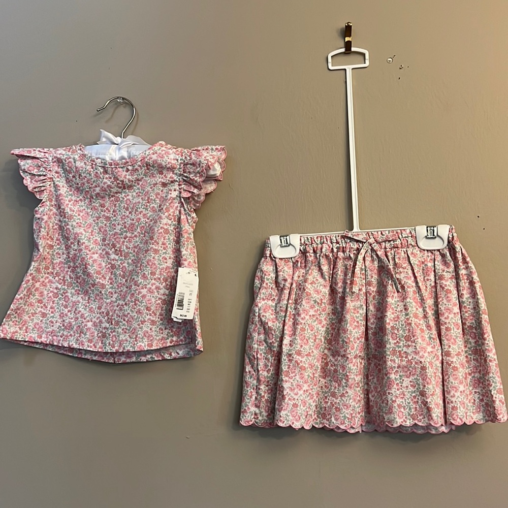 Edgehill Collection Floral Skirt Set.